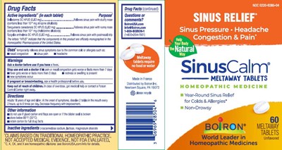 Label (Sinuscalm Etu.1l61 0226)
